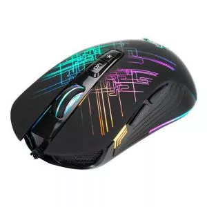 TECHGATE - Accessoires Gaming - SOURIS GAMER FILAIRE SPIDER X3 – NOIR 